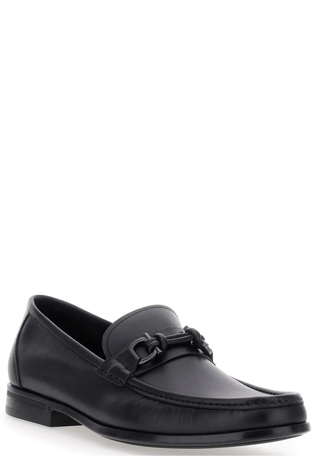 Ferragamo Gancini Buckle Loafers