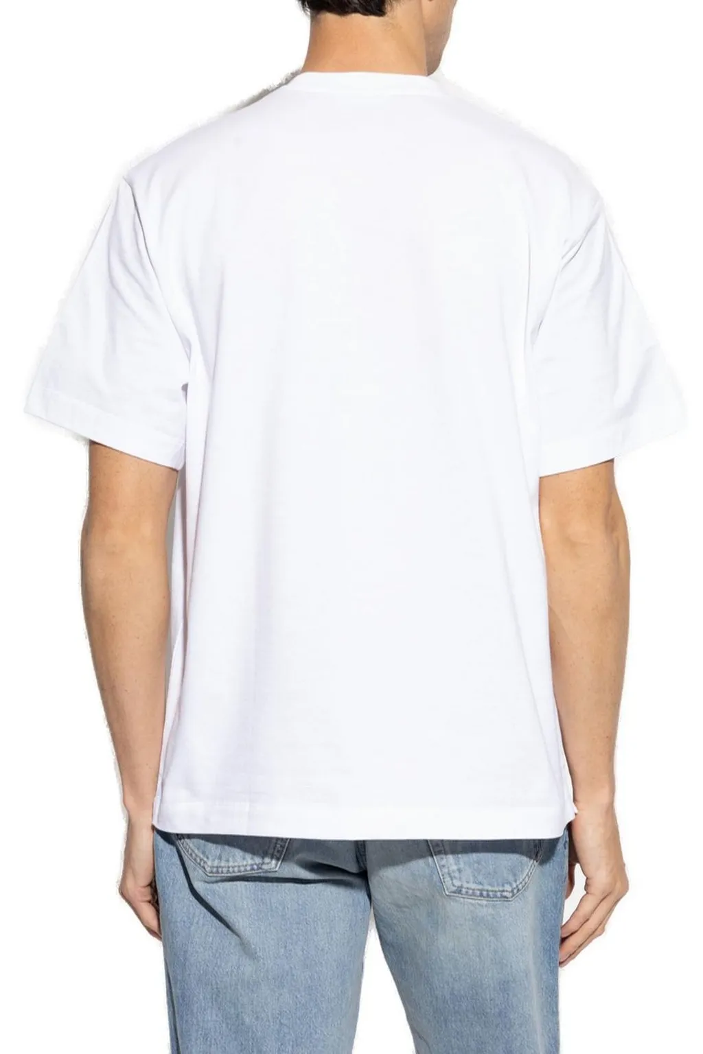 Ferragamo Flocked Logo Crewneck T-Shirt