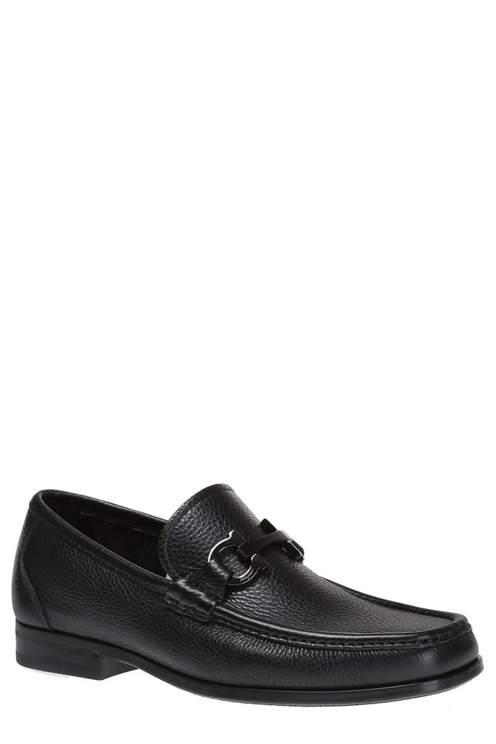 Ferragamo Gancini Ornament Moccasins