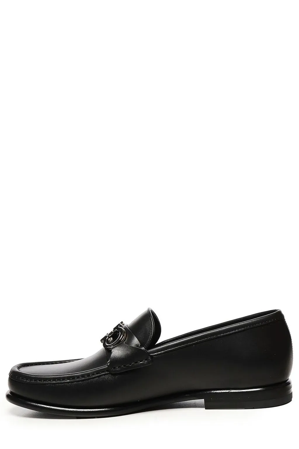 Ferragamo Gancini Buckle Loafers