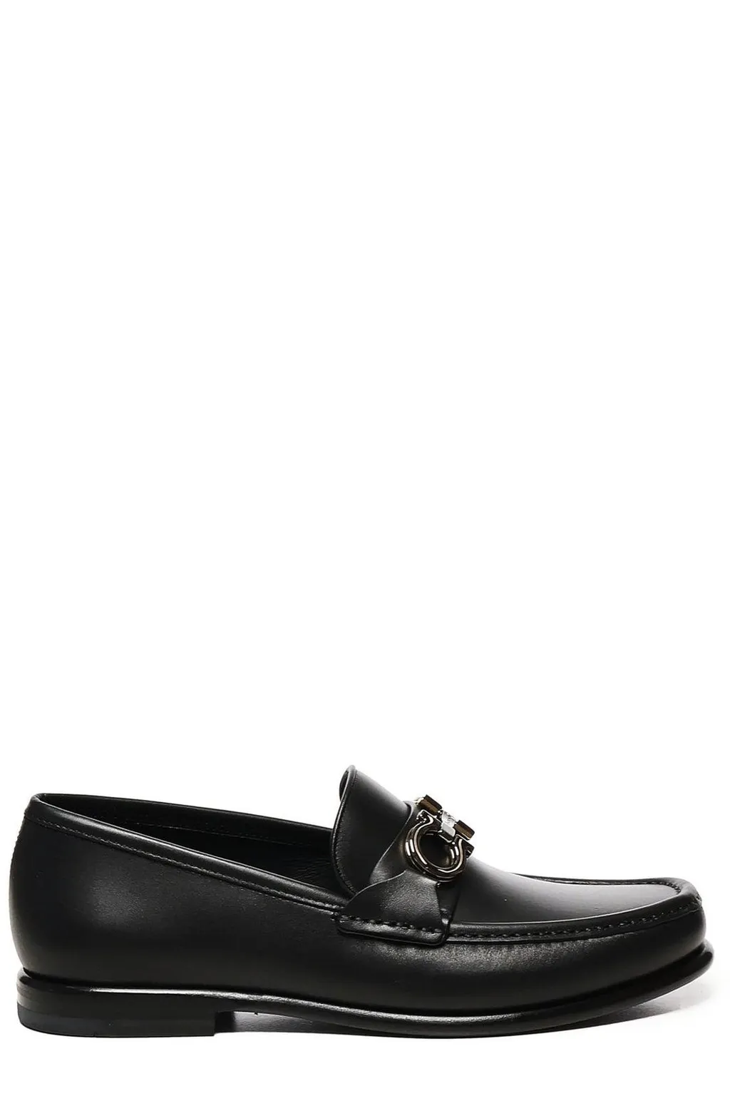 Ferragamo Gancini Buckle Loafers