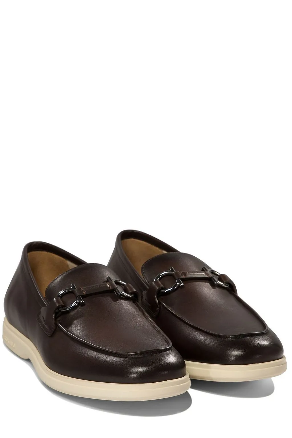 Ferragamo Gancini Slip-On Loafers