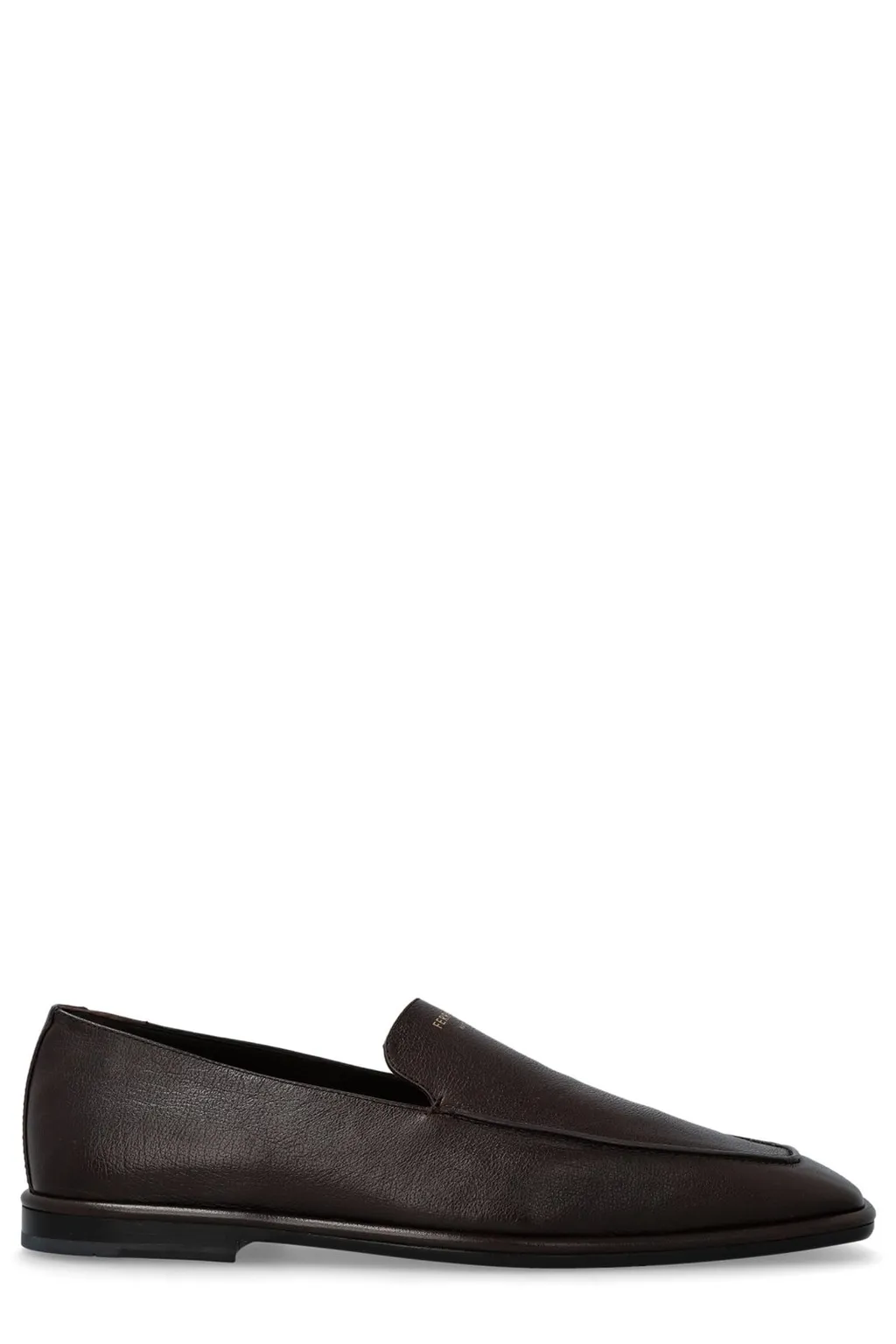 Ferragamo Square Toe Slip-On Loafers