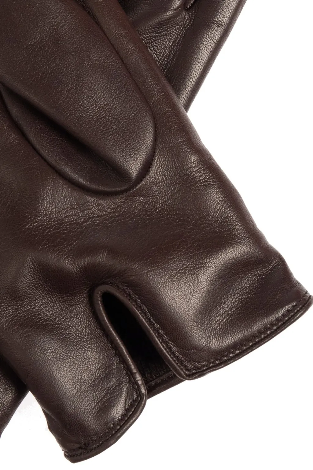 Ferragamo Logo Embossed Gloves