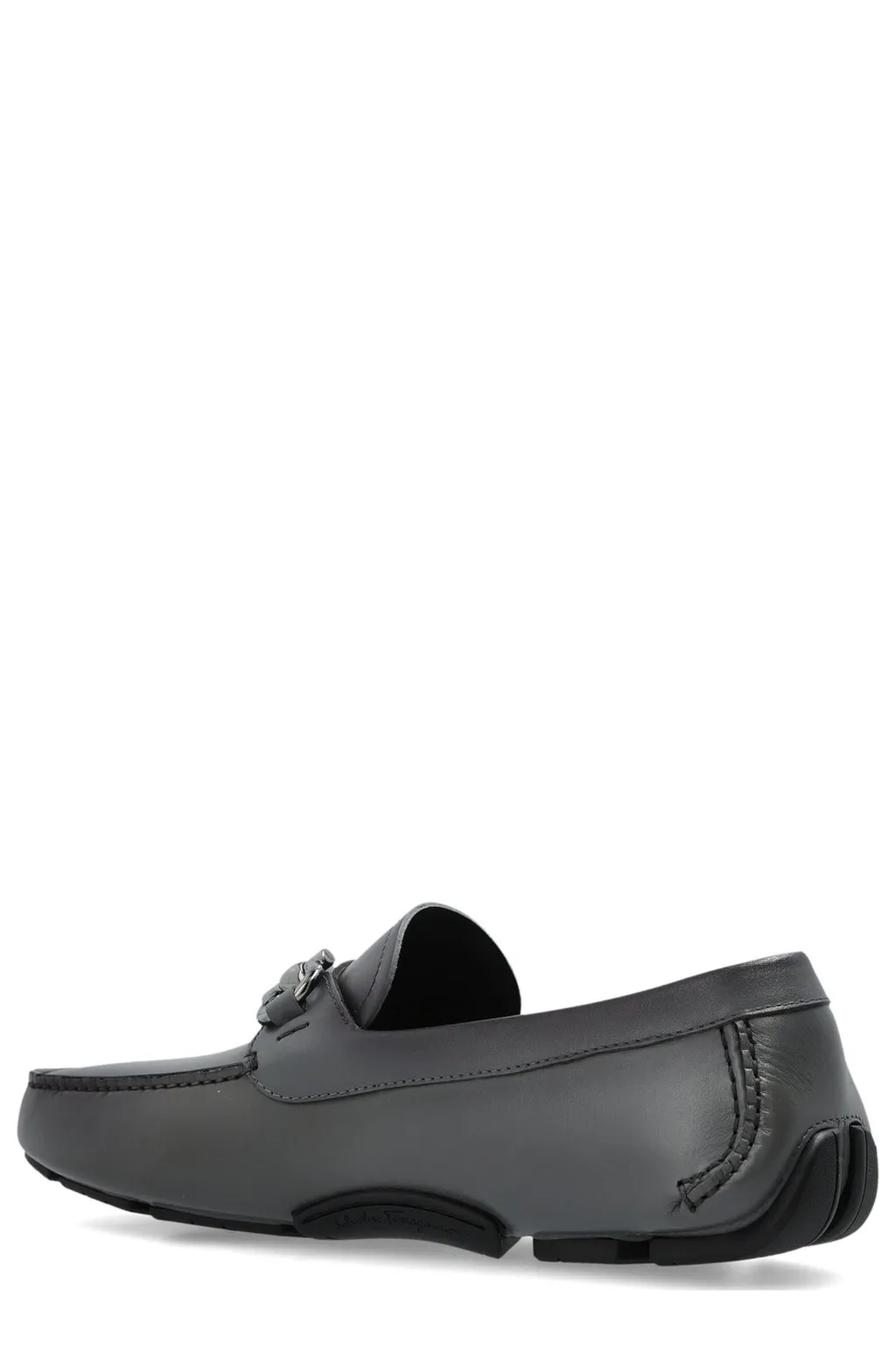 Ferragamo Gancini Ornament Driver Shoes