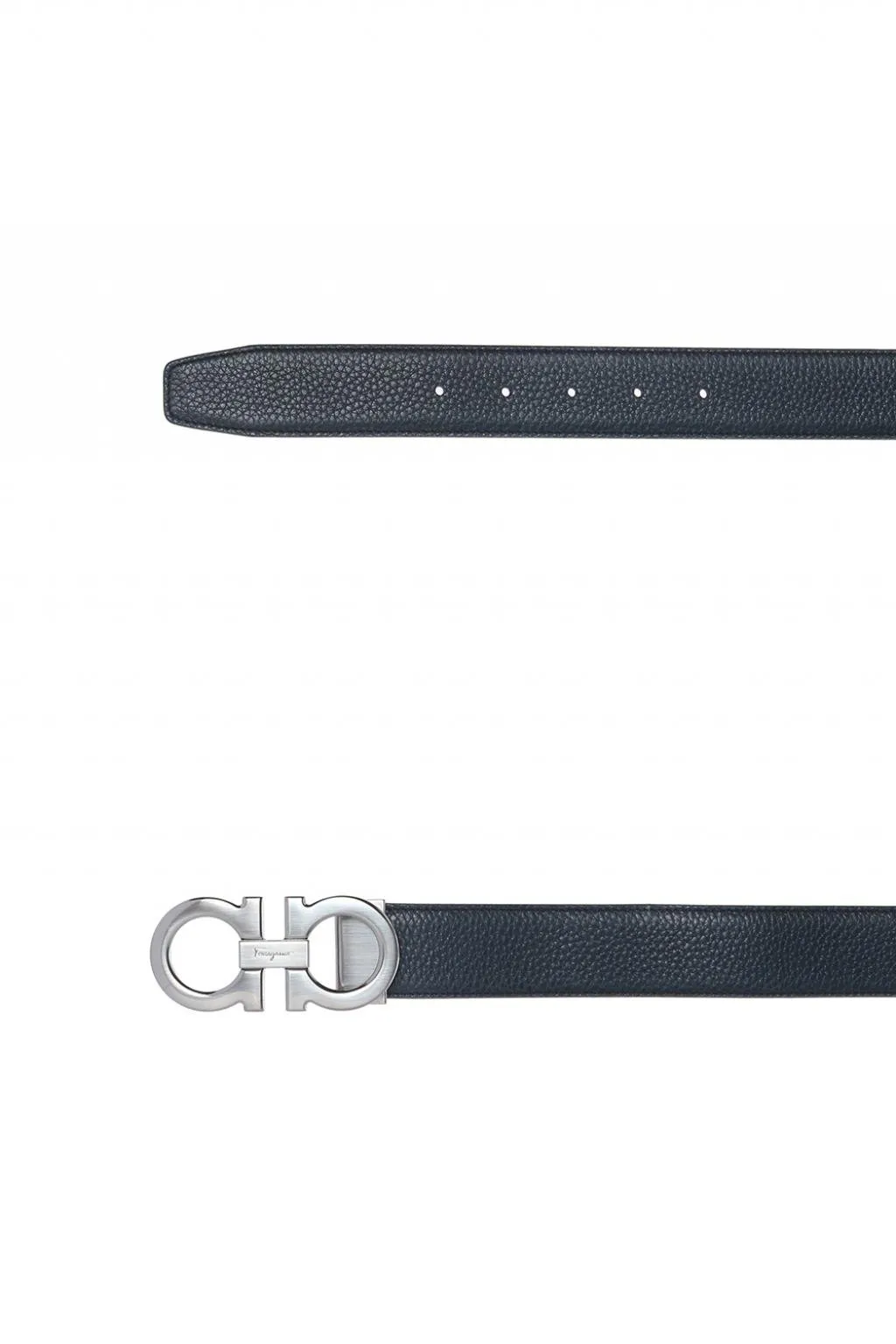 Ferragamo Logo Plaque Reversible Buckle Belt