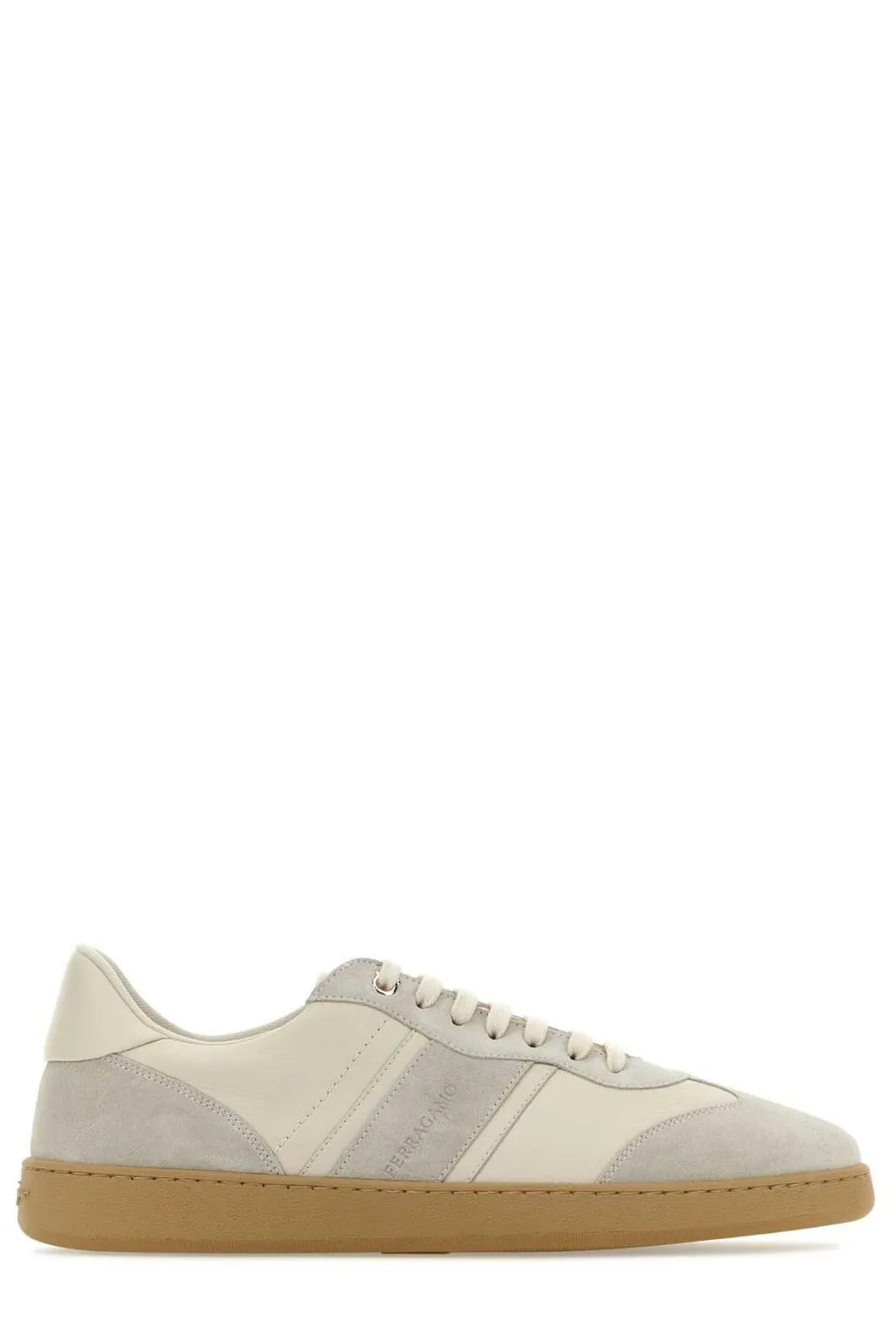 Ferragamo Panelled Low-Top Sneakers