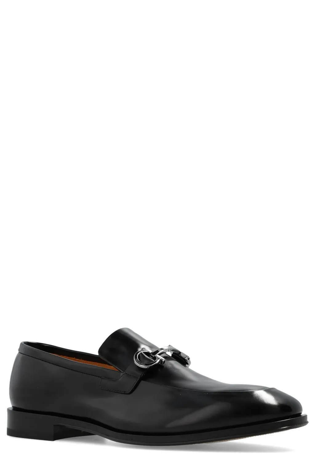 Ferragamo Gancini Slip-On Loafers