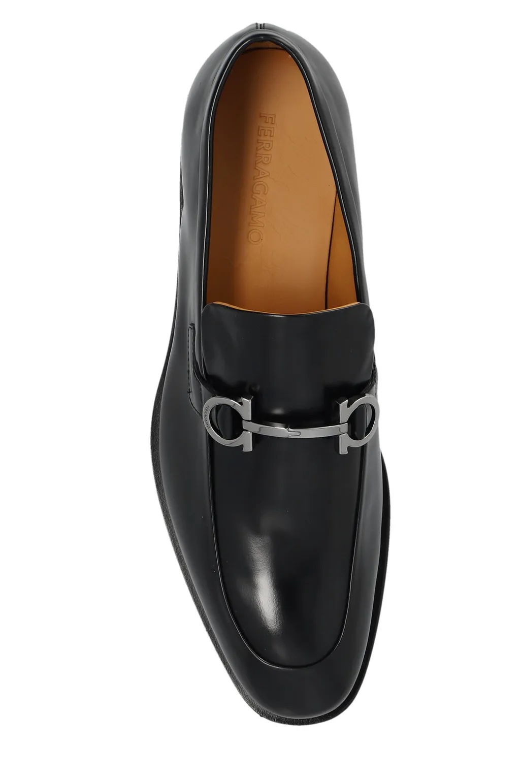 Ferragamo Gancini Slip-On Loafers