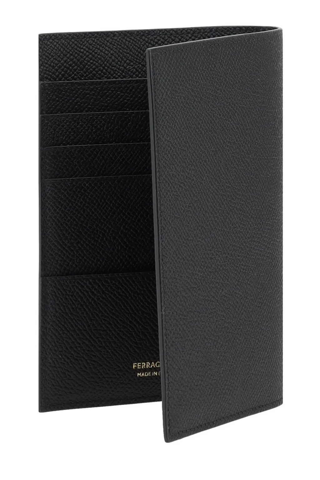 Ferragamo Gancini Plaque Bi-Fold Wallet