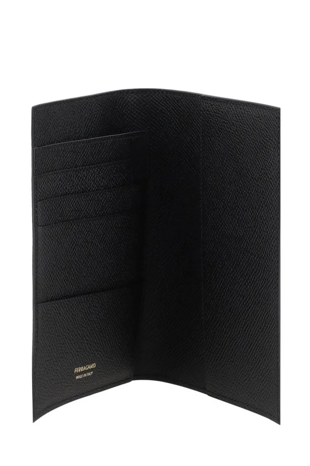 Ferragamo Gancini Plaque Bi-Fold Wallet