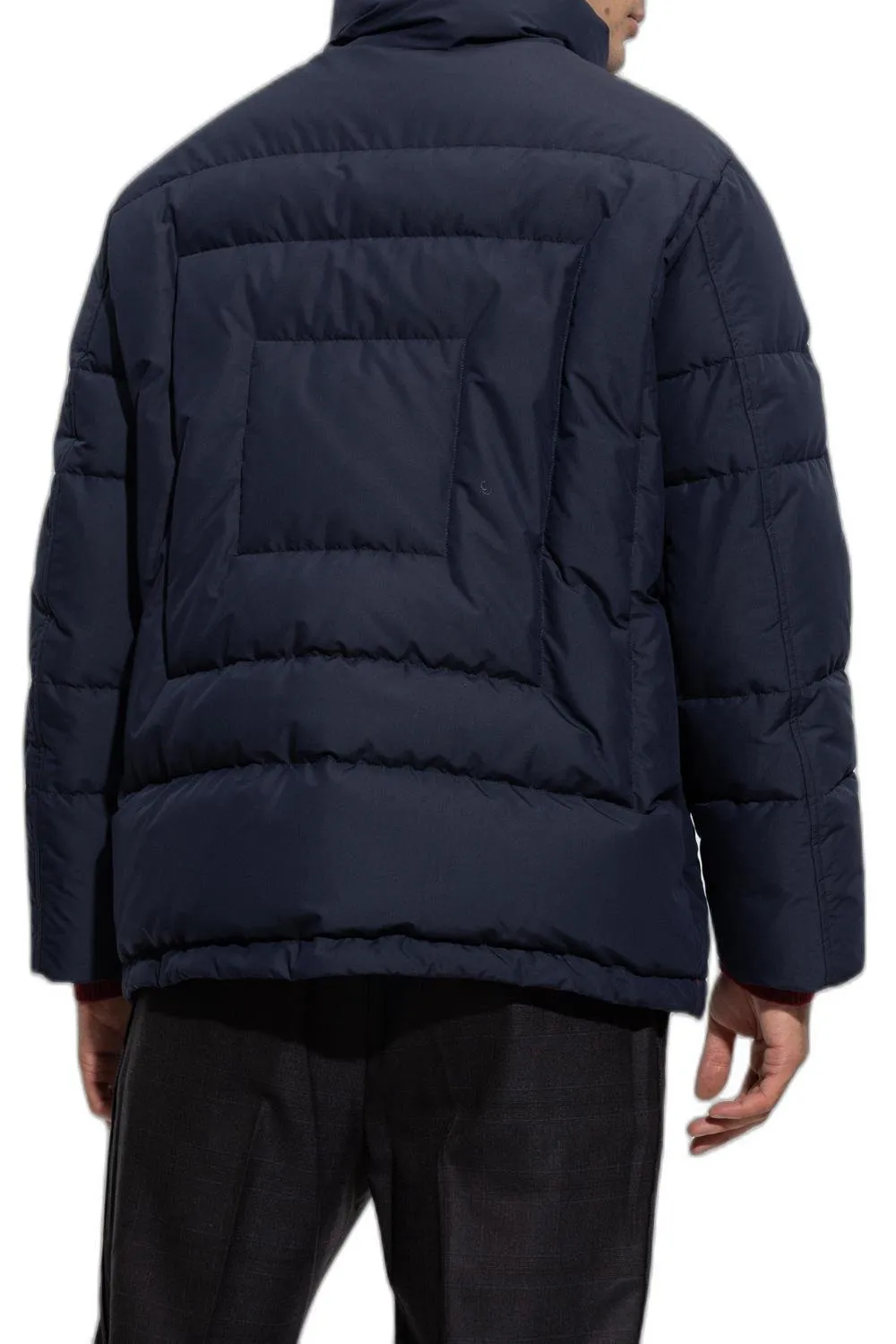 Ferragamo Padded Zip-Up Jacket