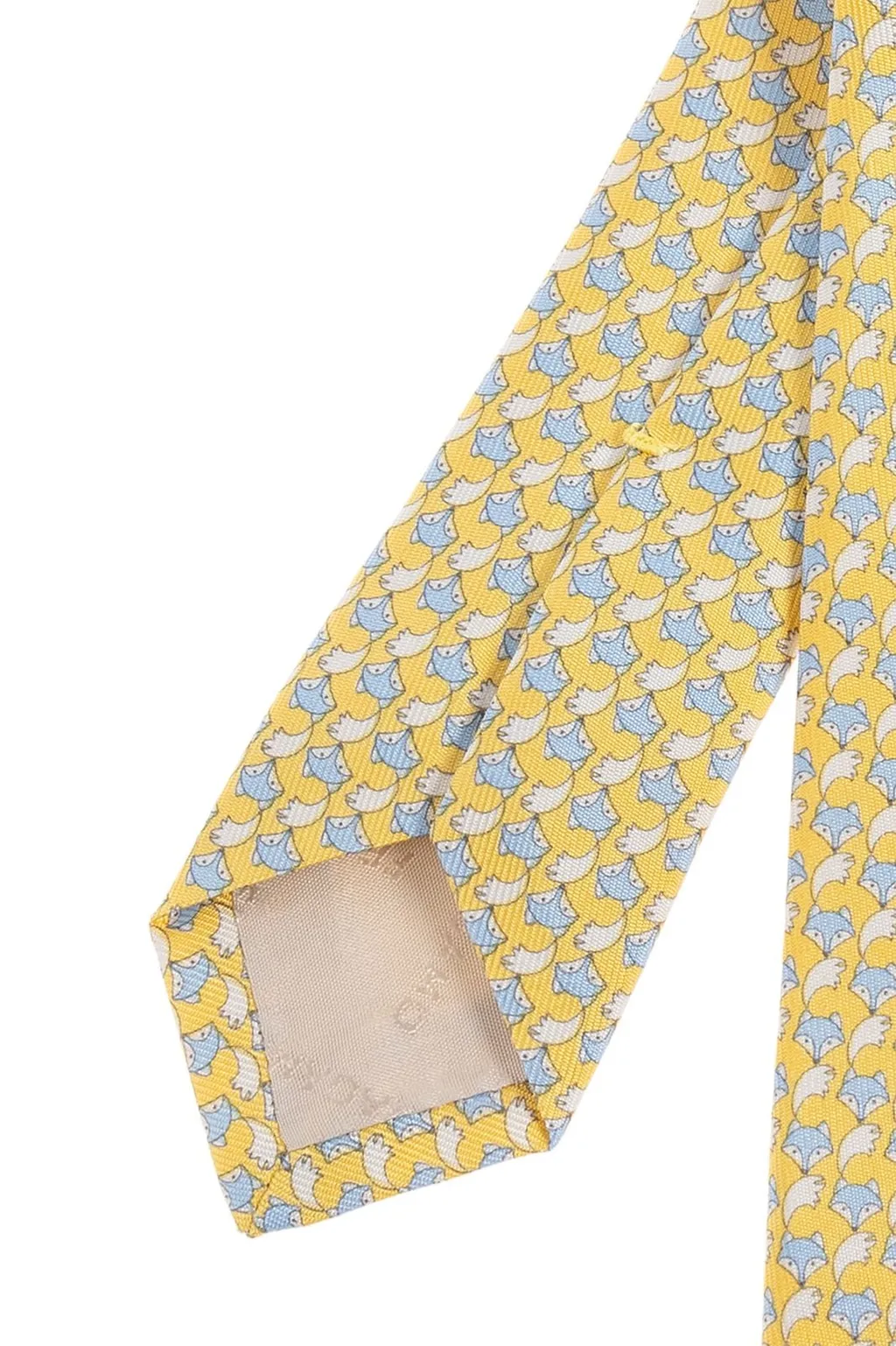 Ferragamo Fox Printed Tie