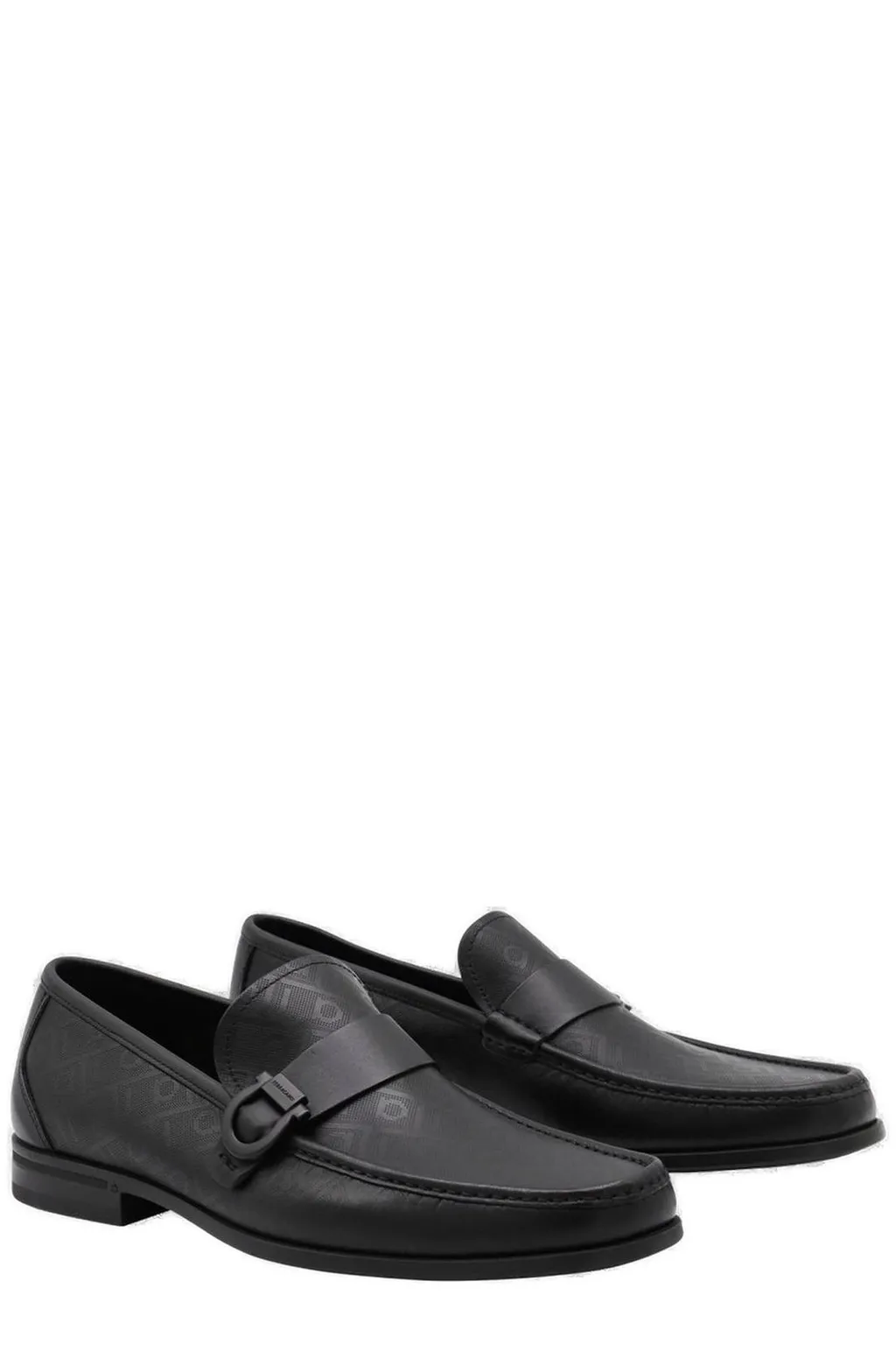 Ferragamo Gancini Ornament Loafers