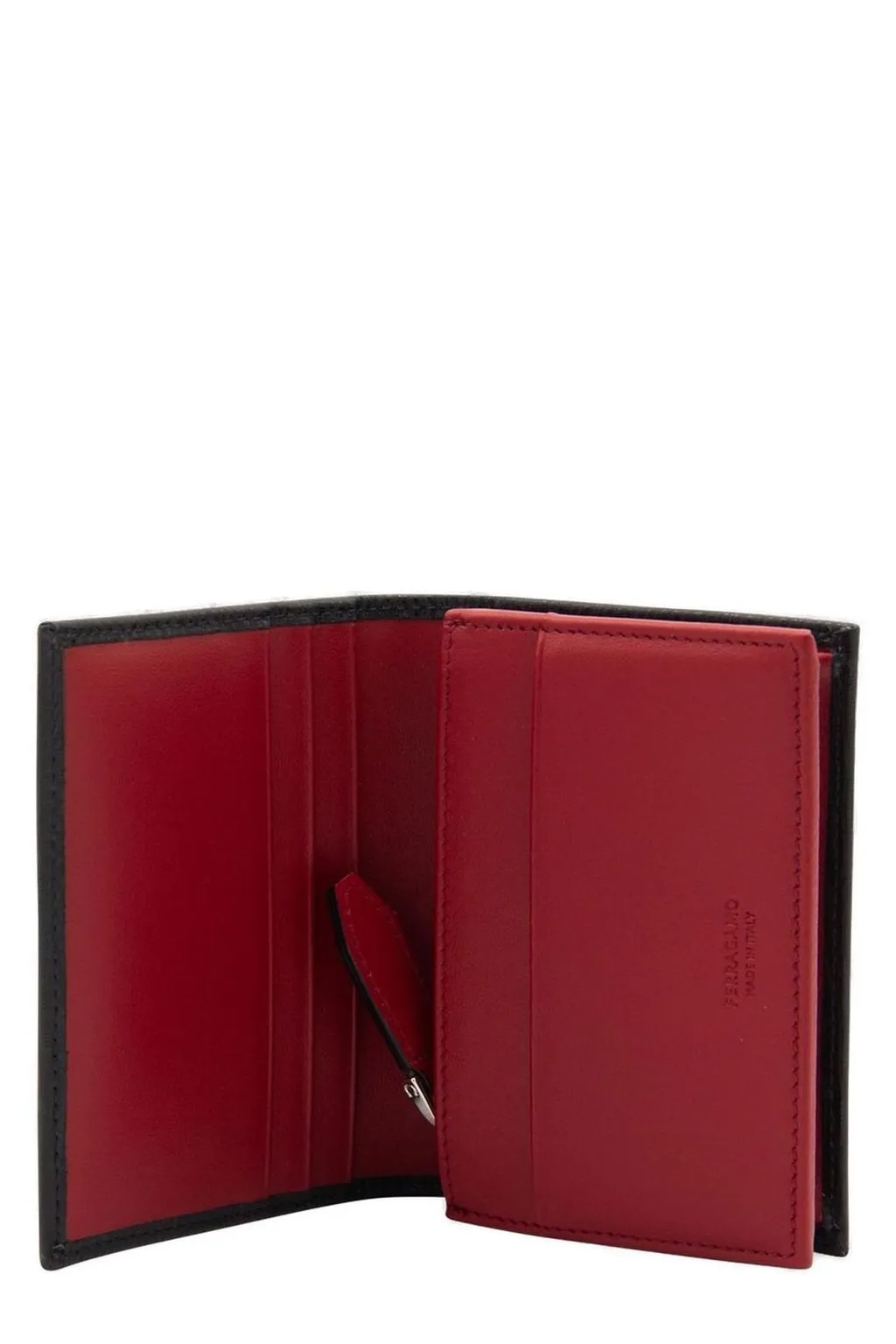 Ferragamo Logo Plaque Bi-Fold Wallet
