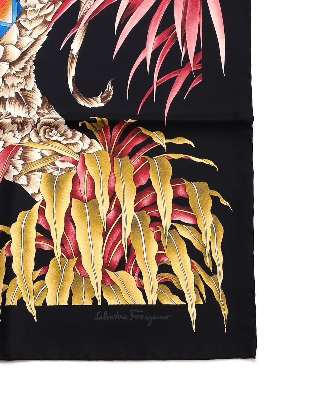 Ferragamo Floral-Printed Scarf