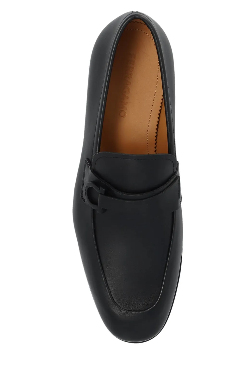 Ferragamo Gancini-Buckle Slip-On Loafers