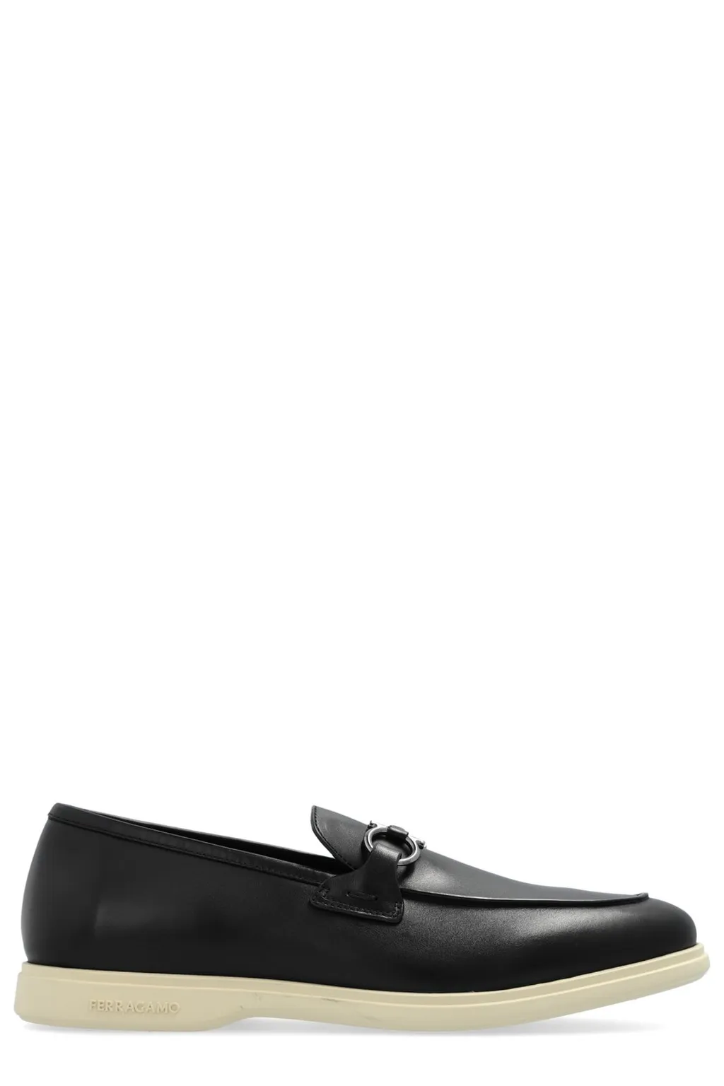 Ferragamo Gancini-Plaque Loafers