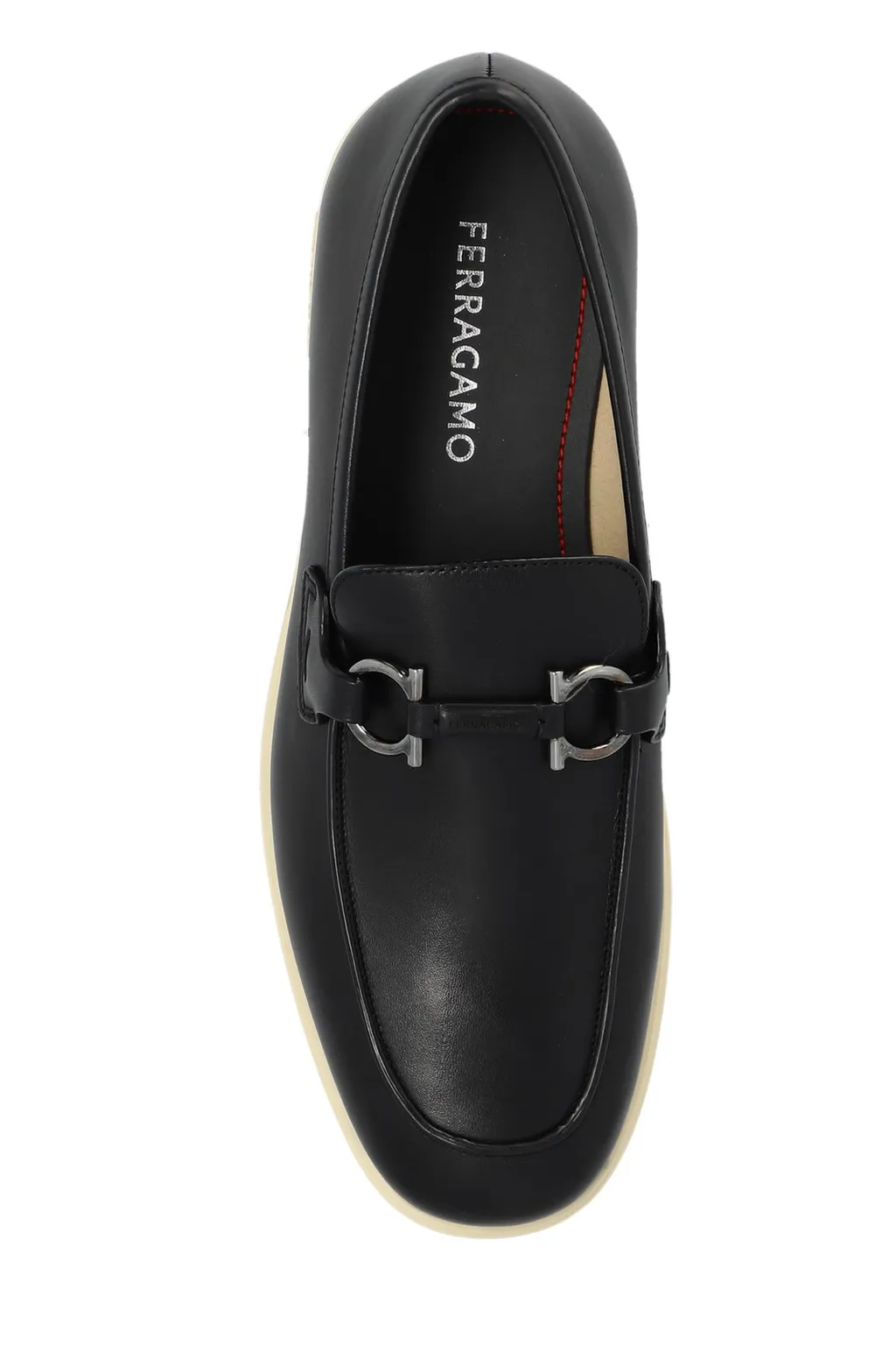 Ferragamo Gancini-Plaque Loafers