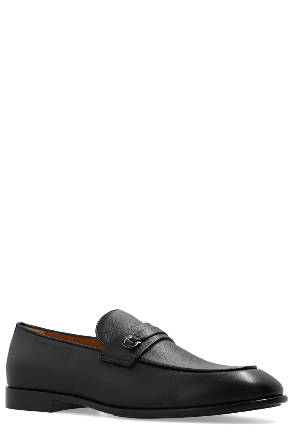 Ferragamo Gancini-Buckle Slip-On Loafers
