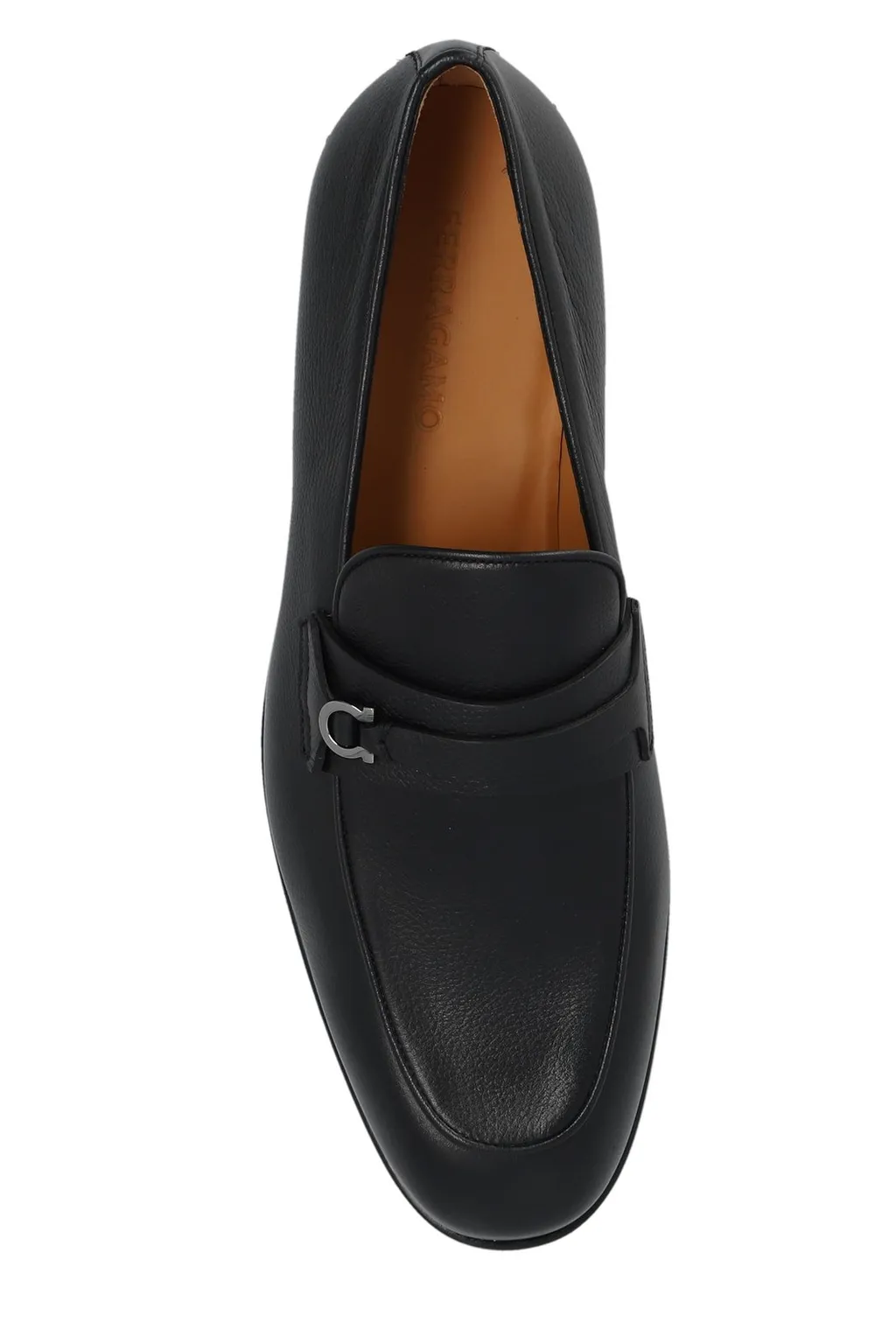 Ferragamo Gancini-Buckle Slip-On Loafers