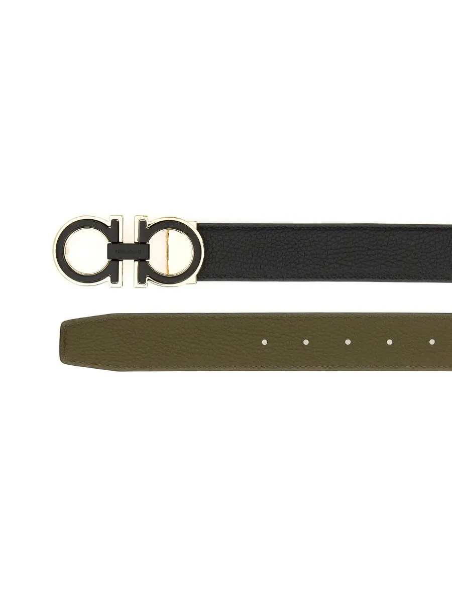 Ferragamo Reversible Gancini Belt