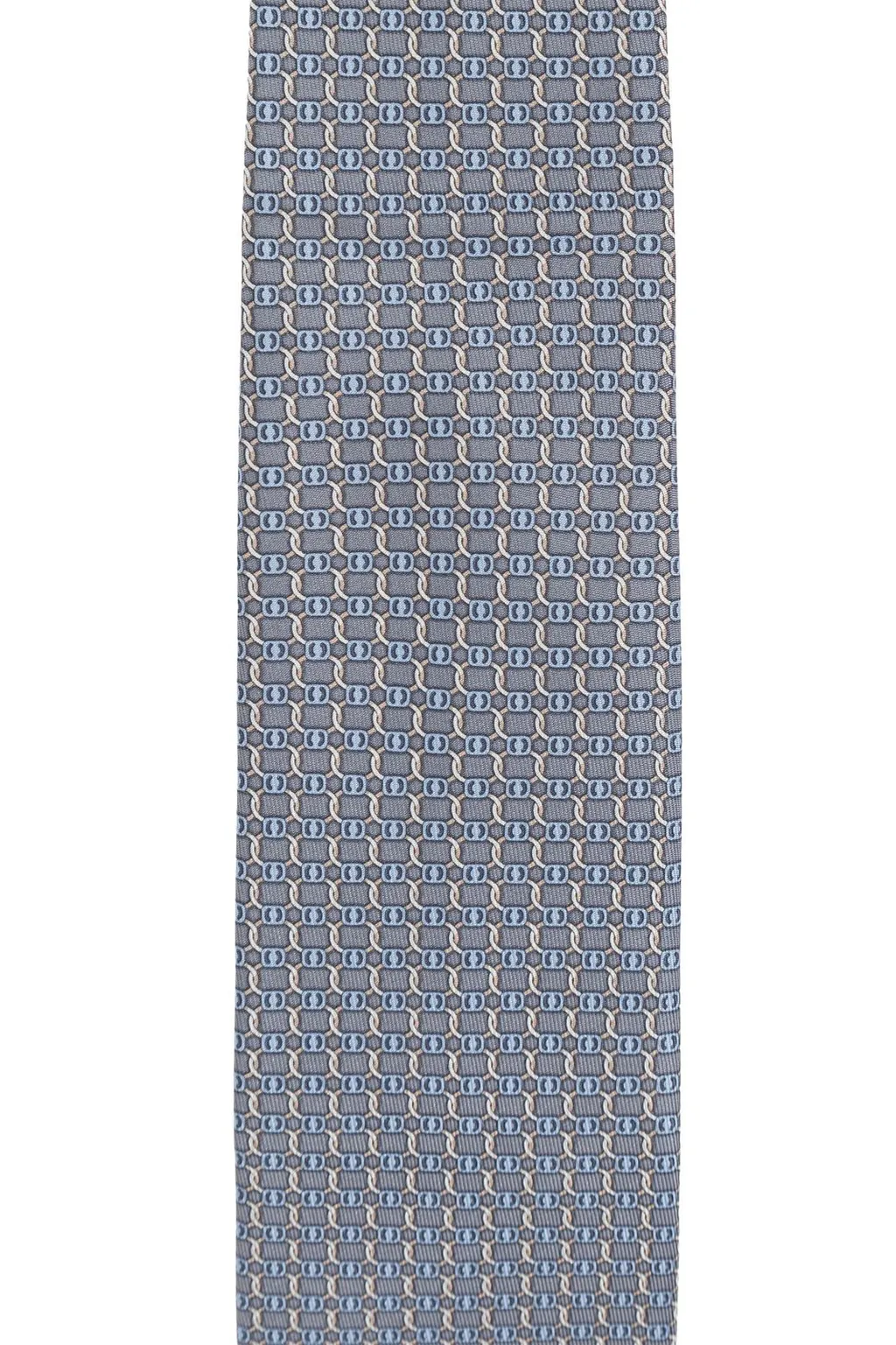 Ferragamo Vara Buckle Printed Tie