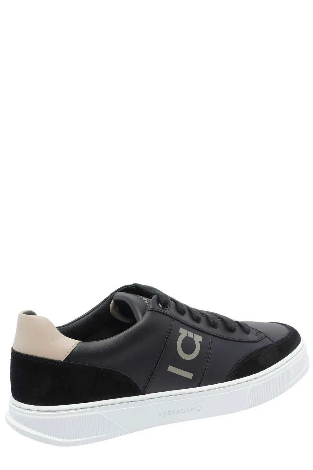 Ferragamo Alaska Round Toe Sneakers