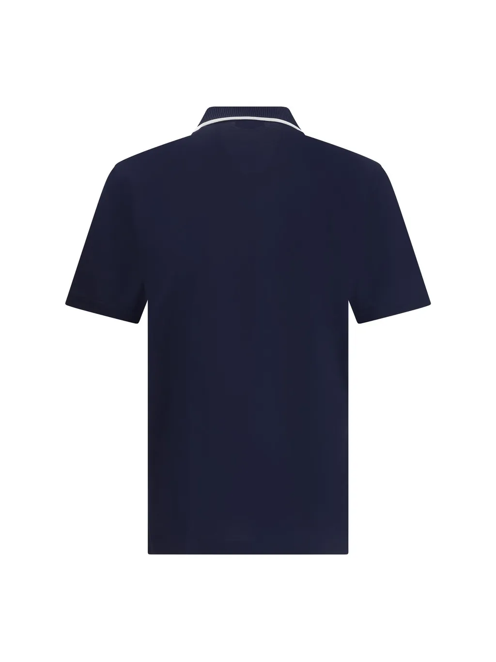 Ferragamo Logo Embroidered Zipped Polo Shirt