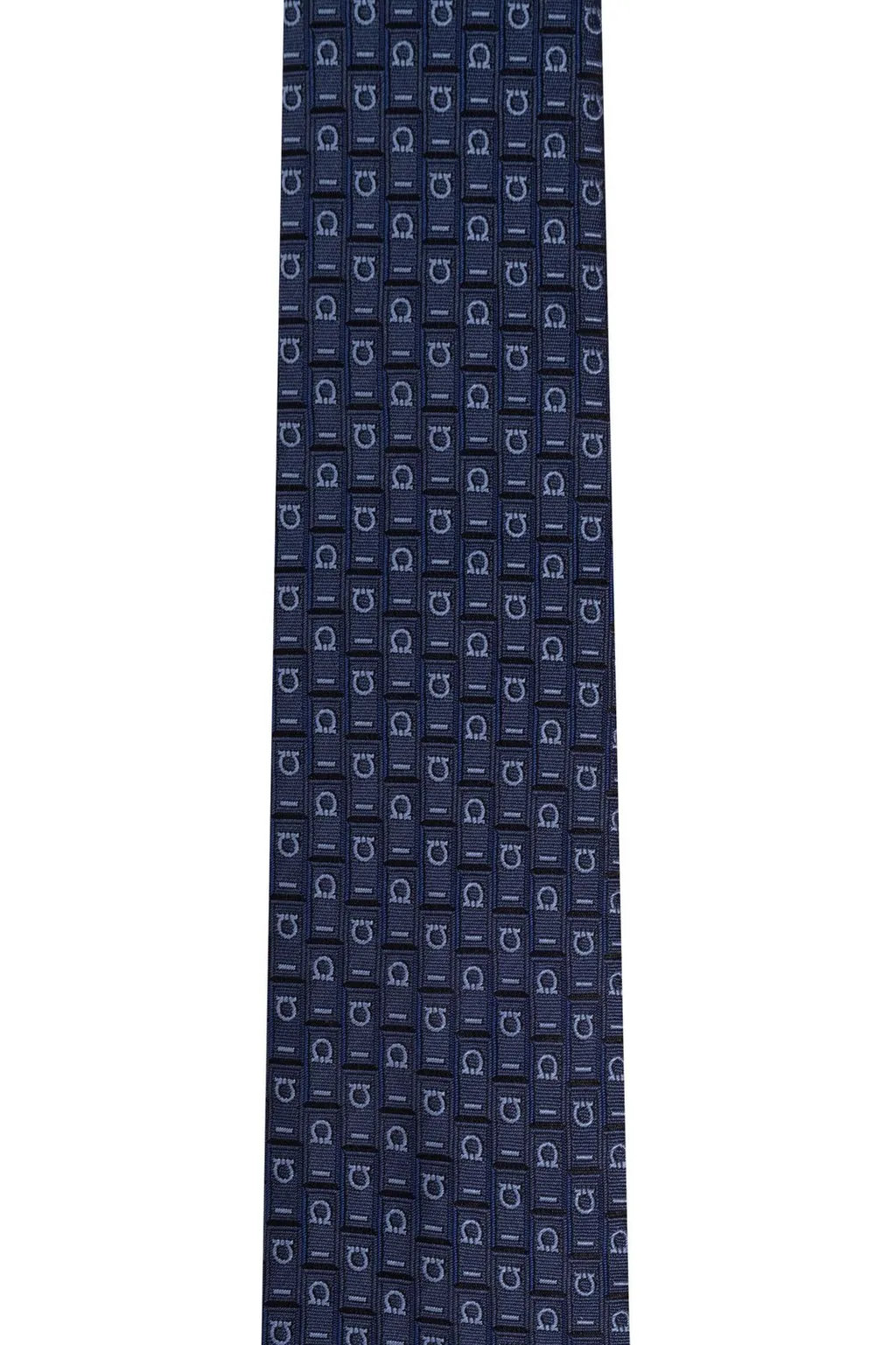 Ferragamo Gancini Embroidered Tie