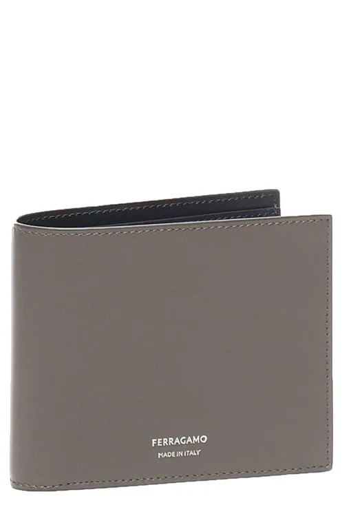 Ferragamo Logo Printed Bi-Fold Wallet