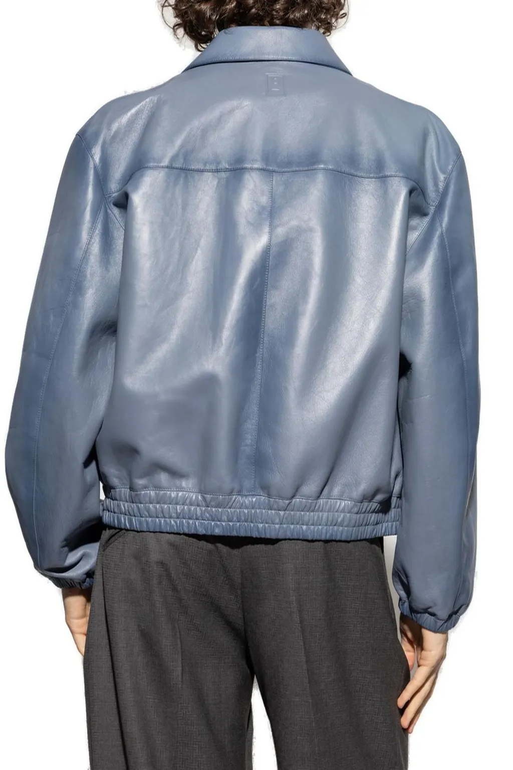 Ferragamo Zipped Leather Jacket