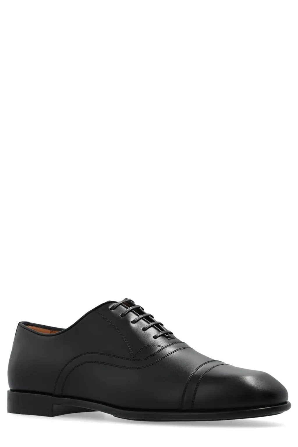 Ferragamo Toe Cap Oxford Shoes