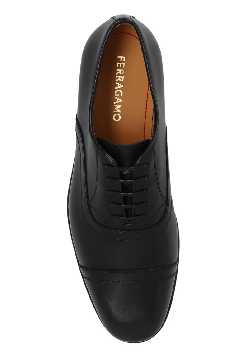 Ferragamo Toe Cap Oxford Shoes