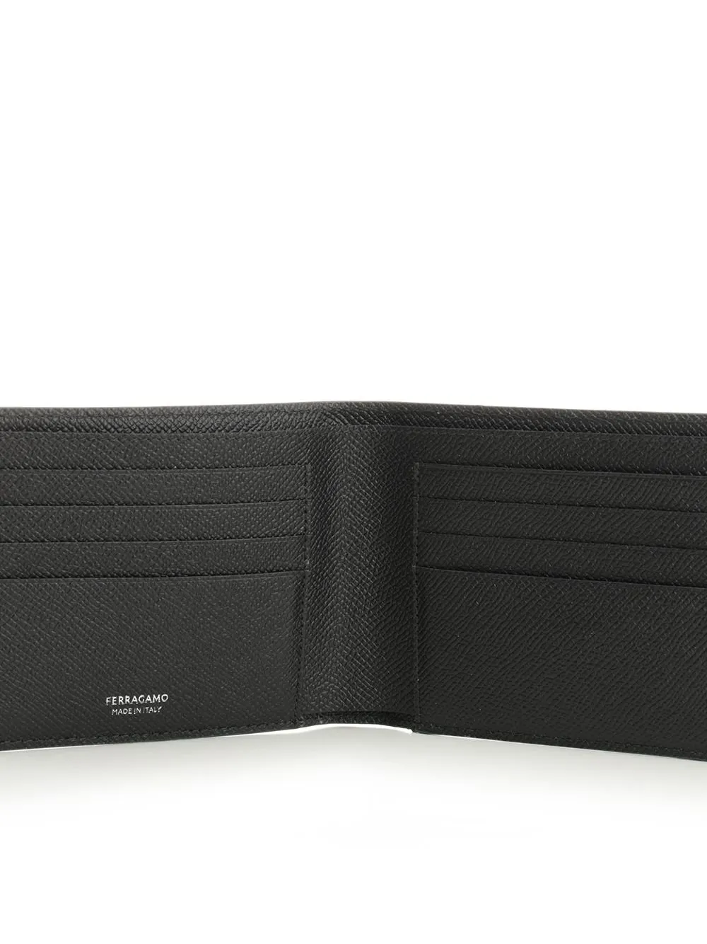 Ferragamo Logo-Plaque Bi-Fold Wallet