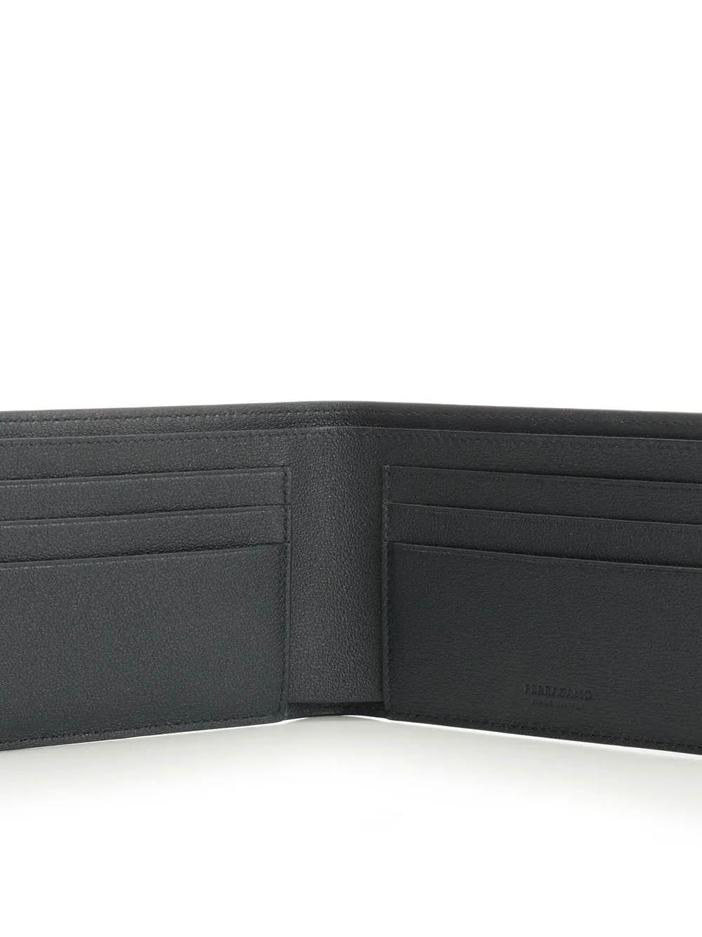 Ferragamo Monogram Dmbossed Bi-Fold Wallet