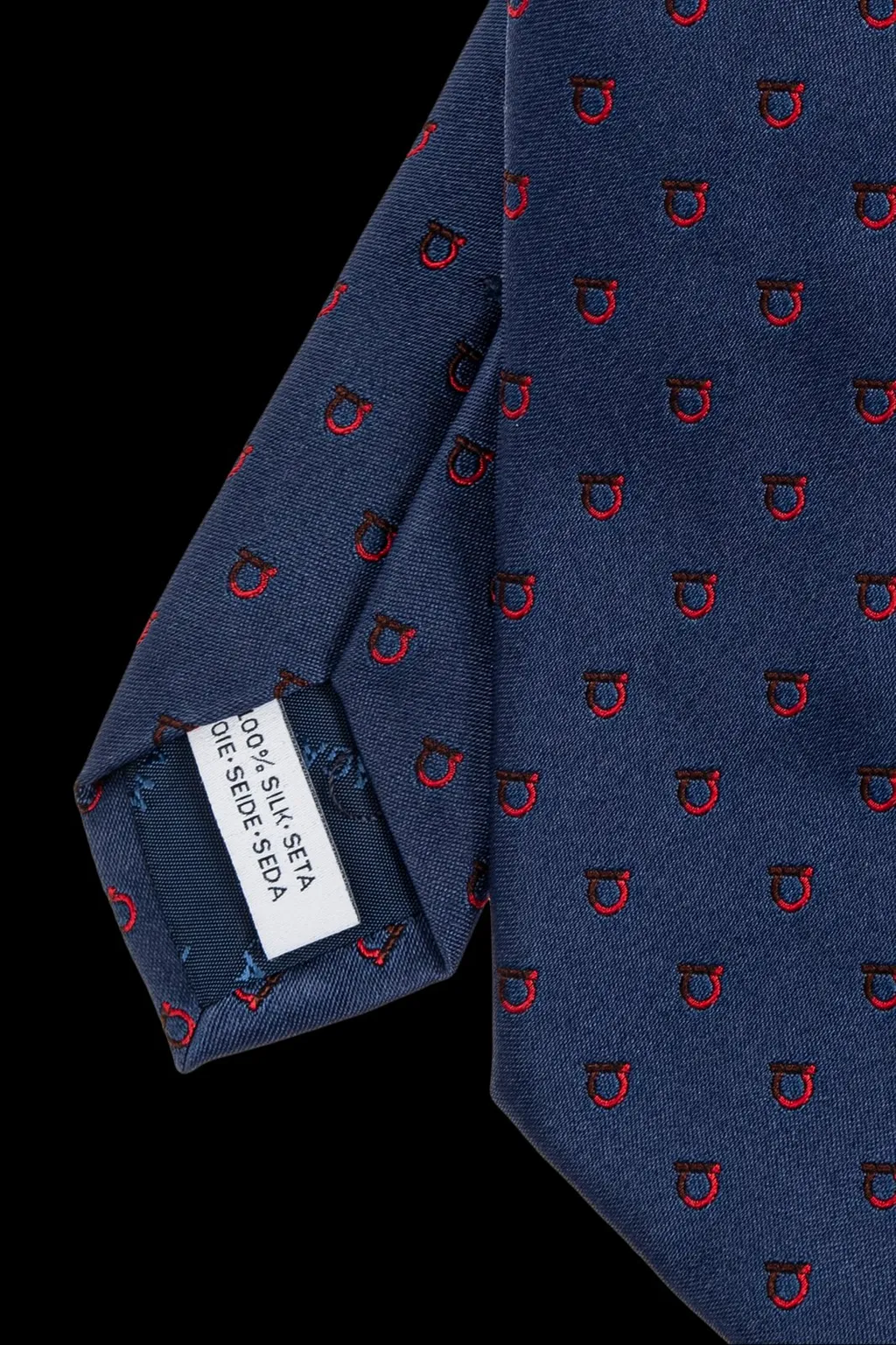Ferragamo Gancini Jacquard Tie