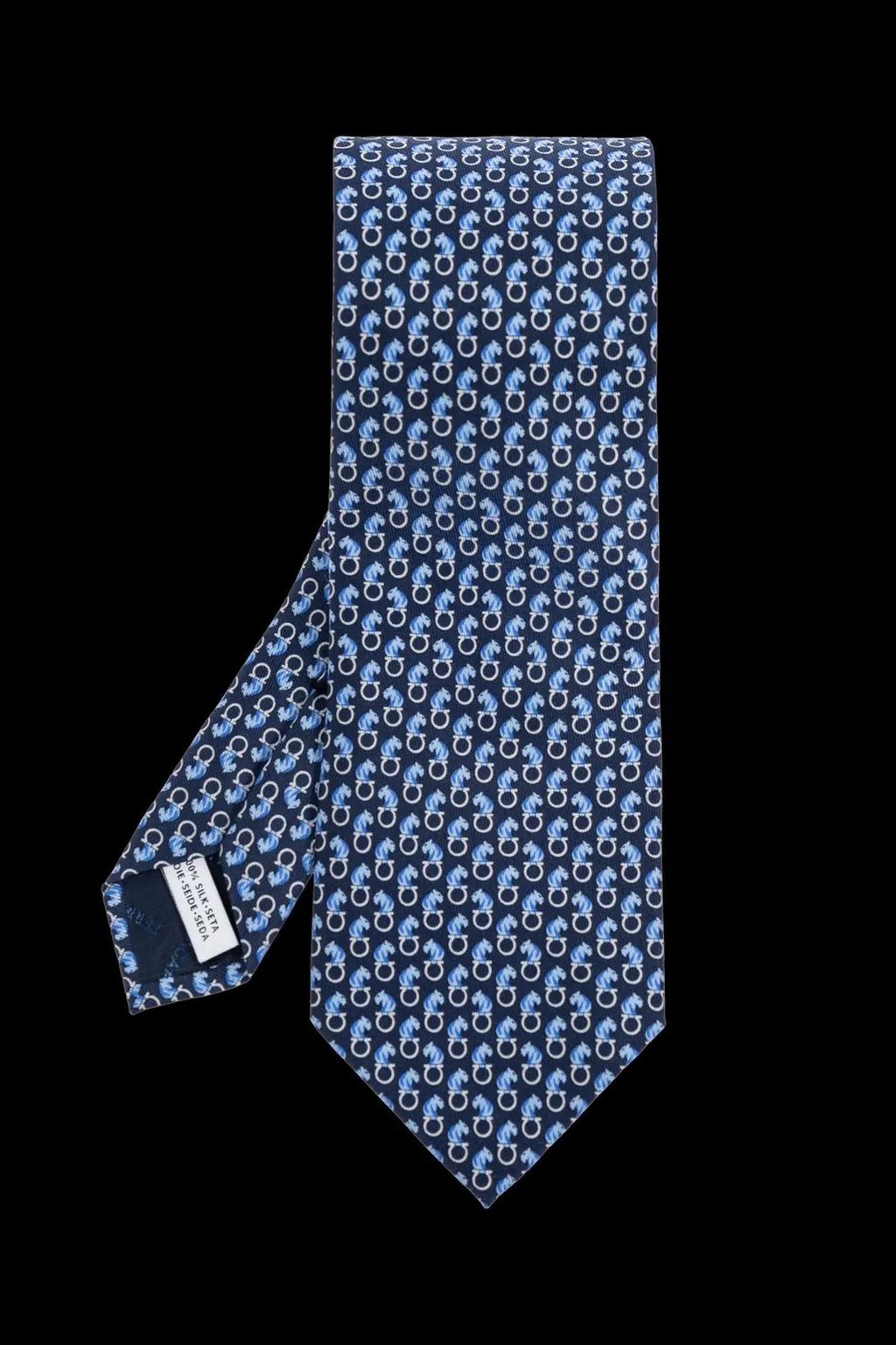 Ferragamo Feline Print Tie