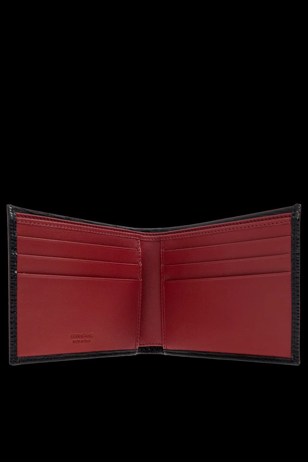 Ferragamo Wallet Card Holder And Keyring Set