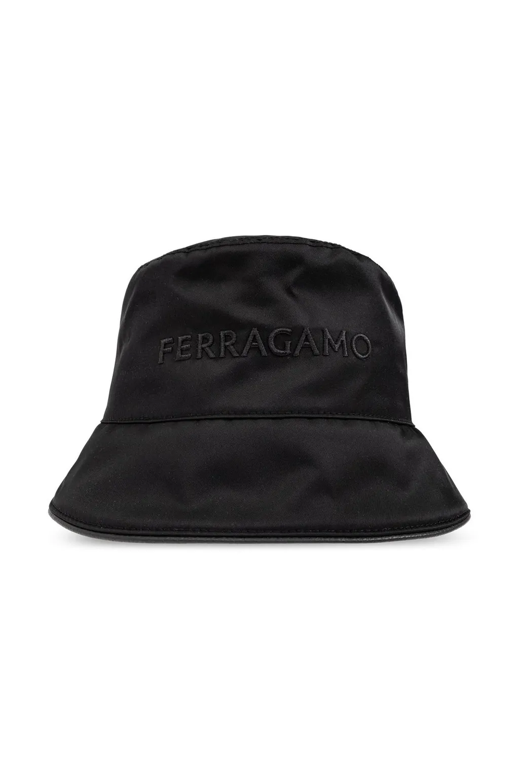 Ferragamo Logo Embroidered Bucket Hat