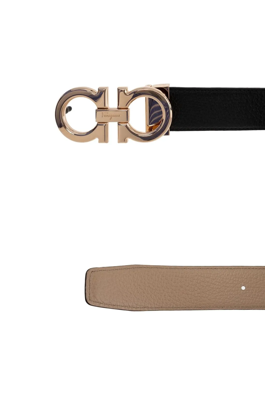 Ferragamo Gancini Reversible Buckle Belt