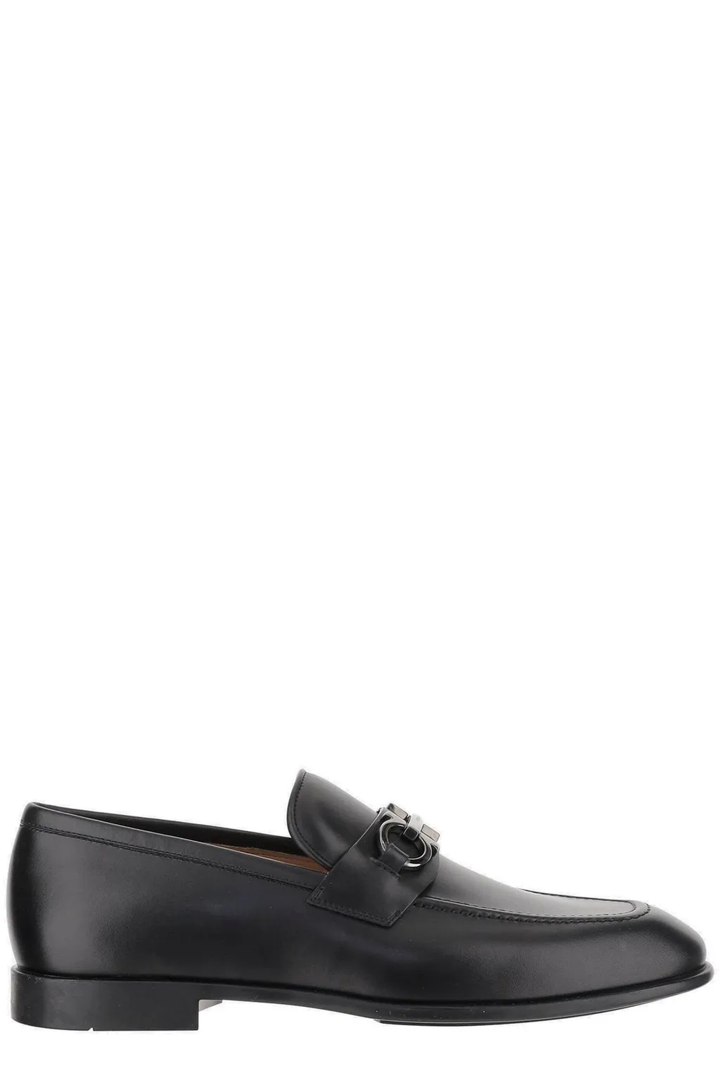 Ferragamo Gancini Ornament Moccasins