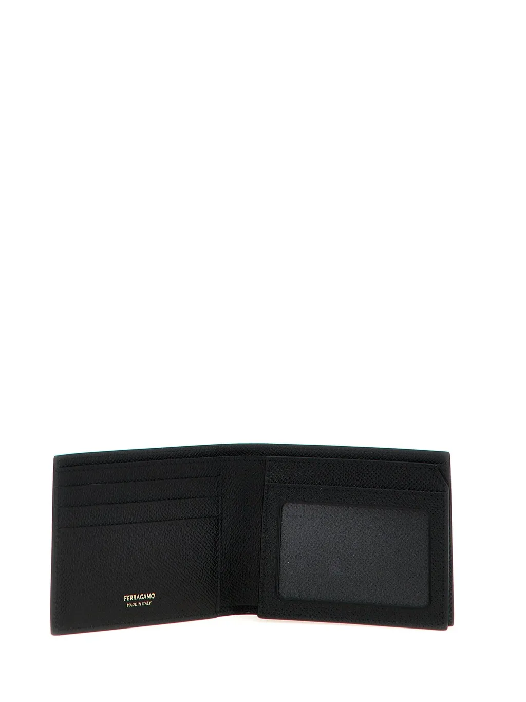 Ferragamo Gancini Plaque Wallet Card Holder Set