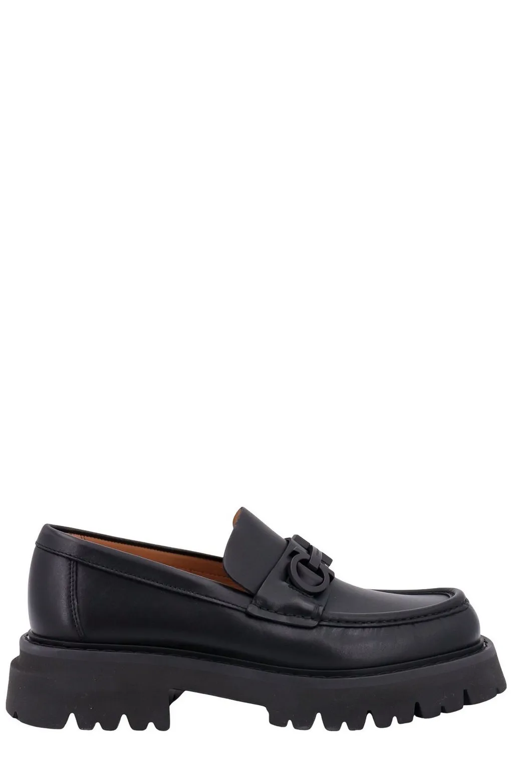 Ferragamo Gancini Ornament Chunky Moccasins