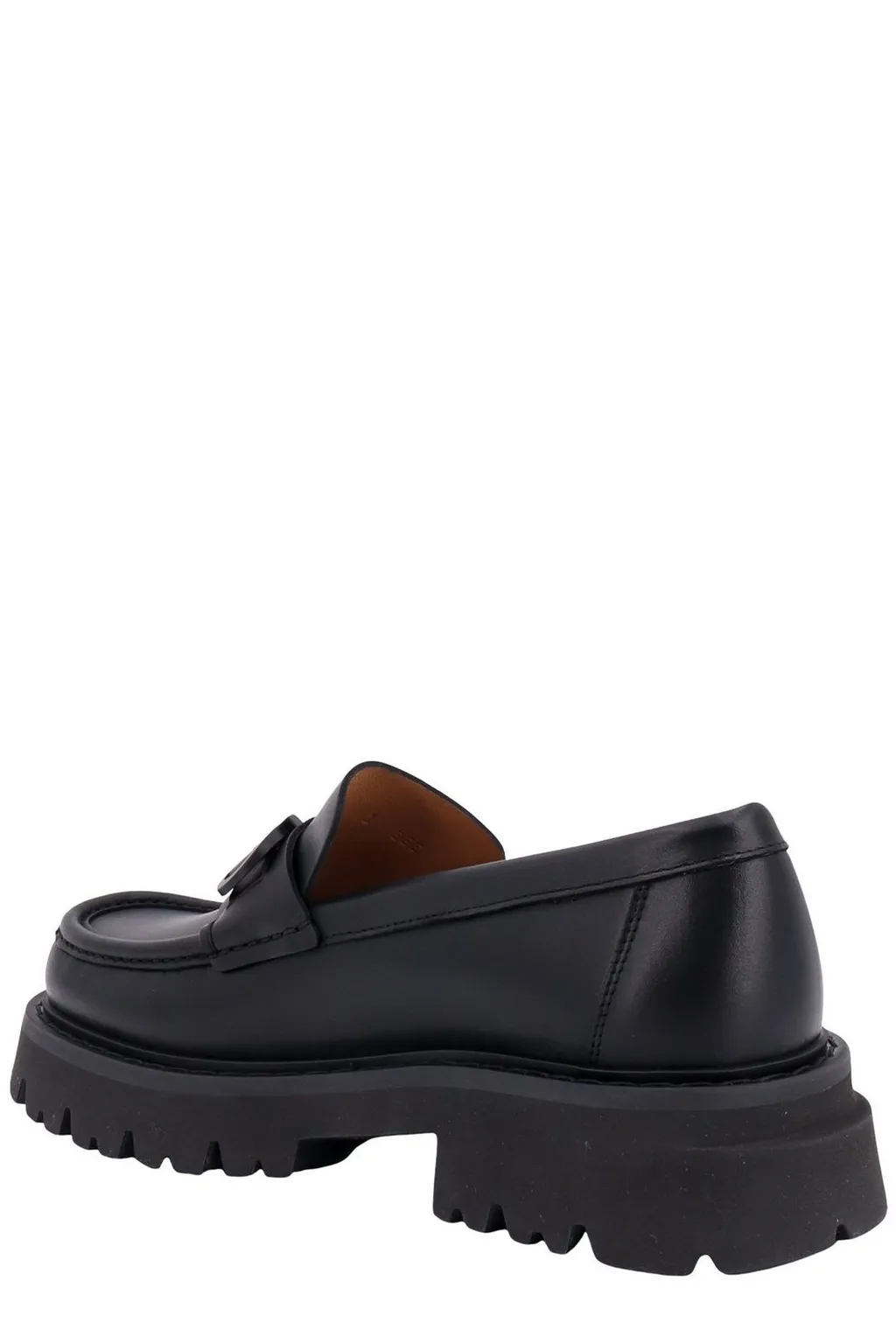 Ferragamo Gancini Ornament Chunky Moccasins