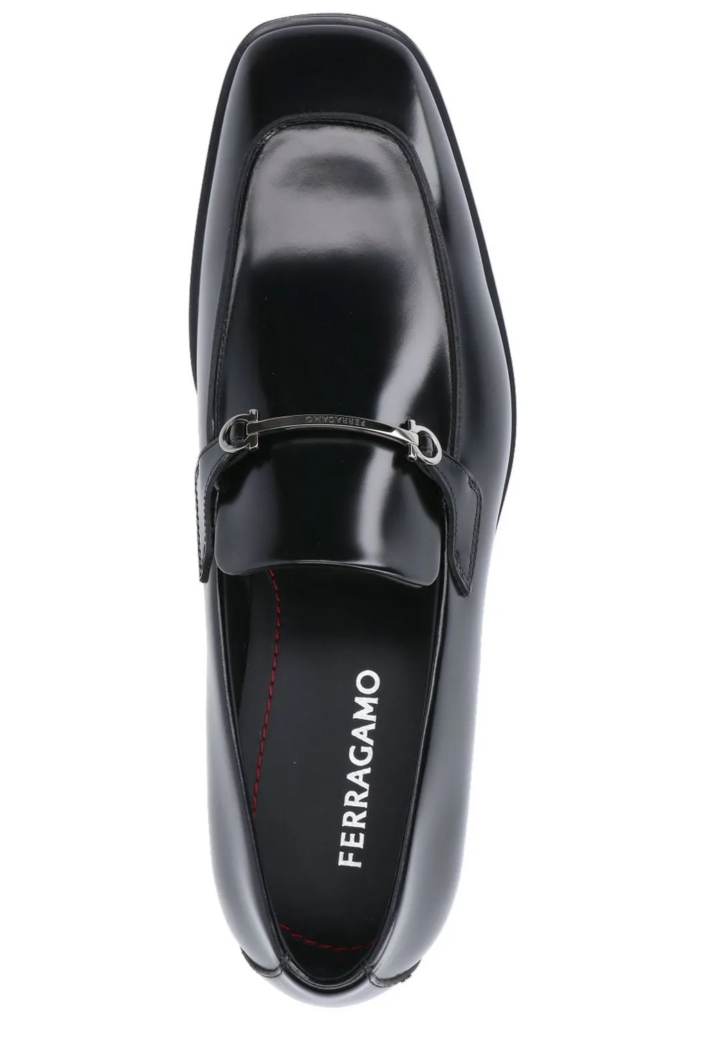 Ferragamo Gancini Ornament Moccasins