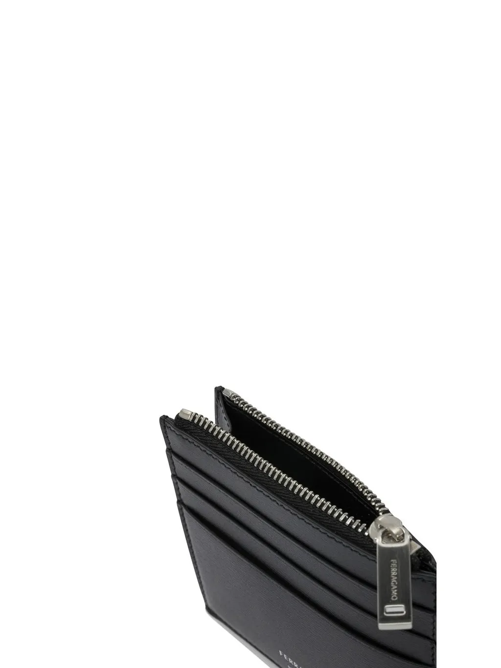Ferragamo Logo Printed Card Holder