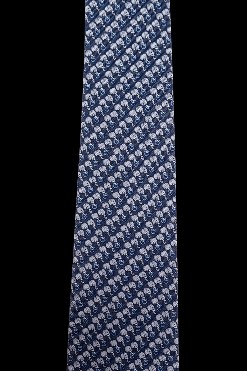 Ferragamo Elephant Printed Tie