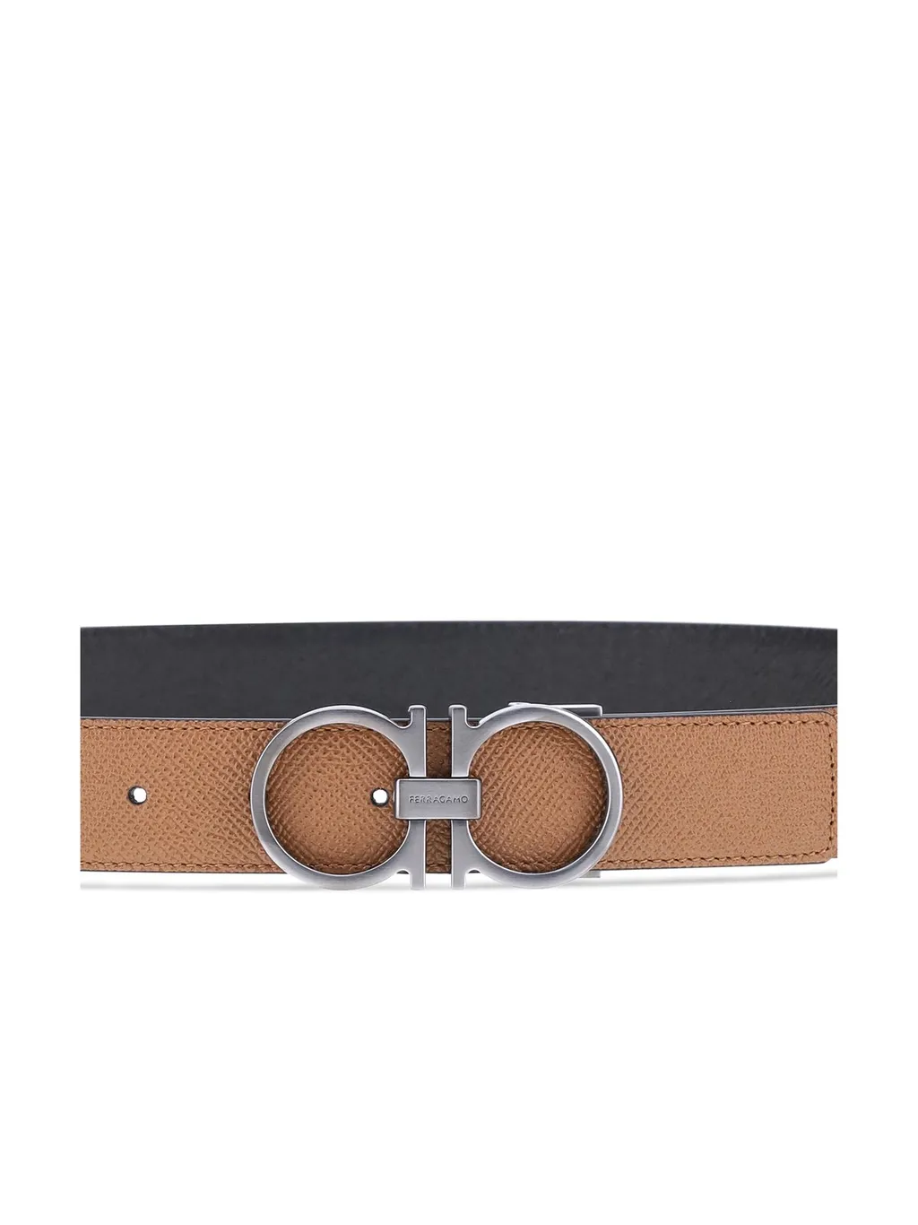 Ferragamo Gancini Buckle Reversible Belt