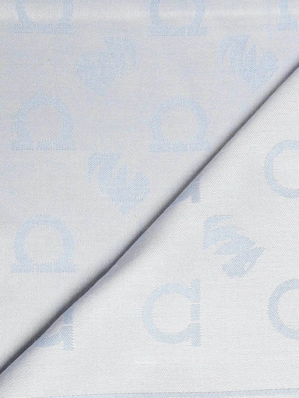 Ferragamo Feline Motif Jacquard Scarf